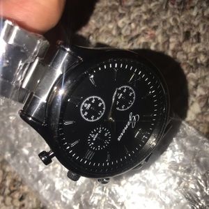 Men watch